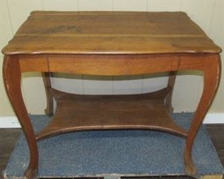 Oak Library Table