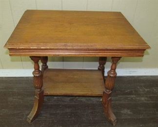 Oak Parlor Table