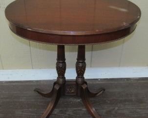 Mahogany Lamp Table