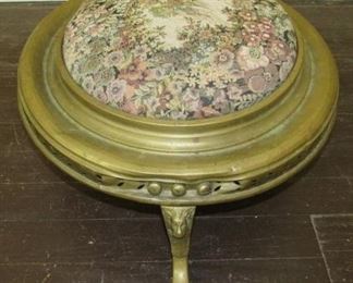 Unique Brass Footstool