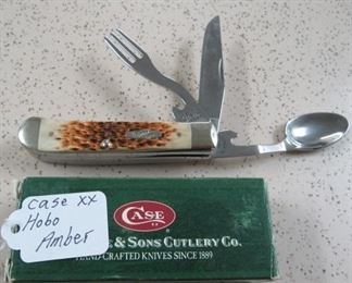 Case XX Hobo Amber Knife
