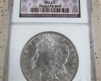 1886 Morgan Silver Dollar - Fitzgerald Collection