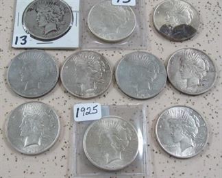 Peace Silver Dollars