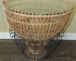 Mid Century Fish Trap Table