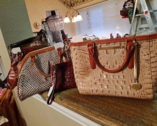 Brahmin & Coach purses.