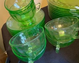 Uranium glass by Federal