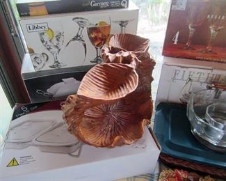 Decorative and serving items