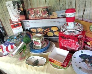 Decorative and serving items