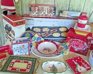 Decorative and serving items