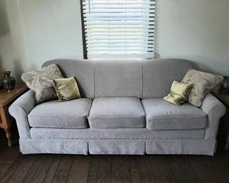 La-Z-Boy gray sofa