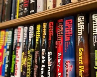 A library of books - with a focus on military history!