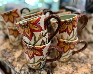 Plenty of Pier 1 dinner ware!