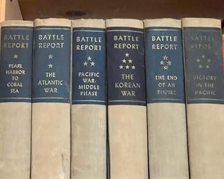 Incredible selection of military history books.