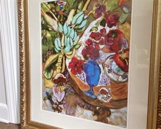 Paisley Manana  35 1/2”W  x 41”H