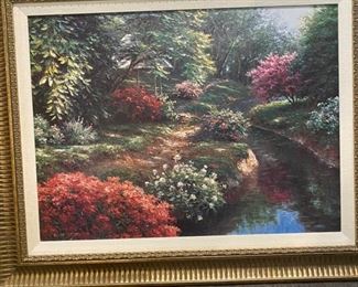 Pathway to Bedford Ridge by Henry Peeters                                 41” W x 33”H