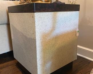 End Table with Storage 18”Sq x 24”H