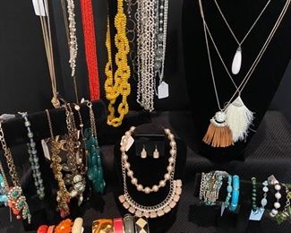 Lots of fun costume jewelry