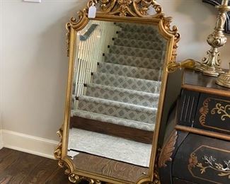 Carolina Company Gilded Mirror 25 1/2"W x 51 1/2" H
