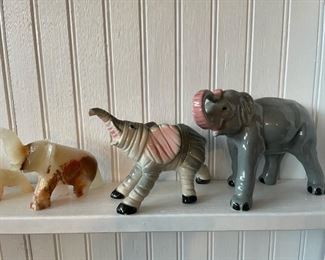 Elephant Figurine Collection