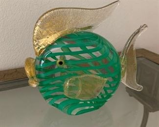 Serenella Arte Murano Glass Fish