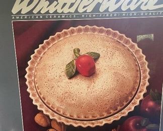 Whitter Ware American Ceramics 9in Pie Pan
