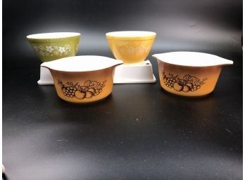 Pyrex Spring Blossom/ Butterfly Gold/ Old Orchard