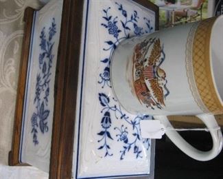 Motteheda tankard and German box