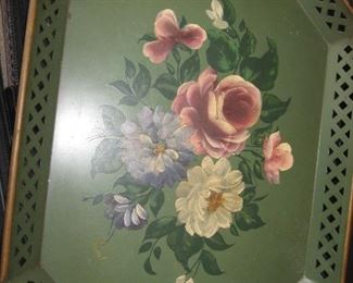 Painted tray