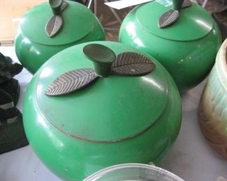 Metal Apple canisters