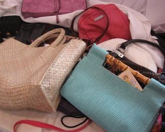 Banana Republic and Fossil bags