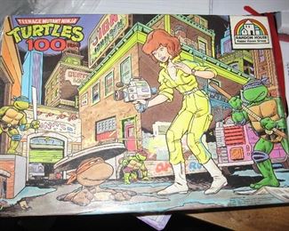 Rare 1987 Turtle puzzle