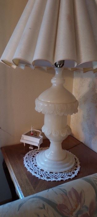 Large Alabaster Table Lamp