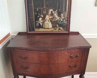 Duncan Phyfe Walnut Sideboard