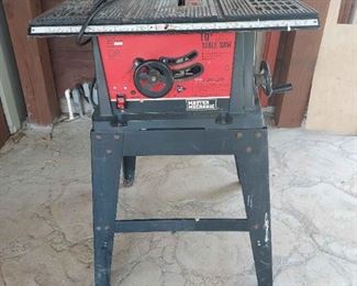Master Mechanic Table Saw