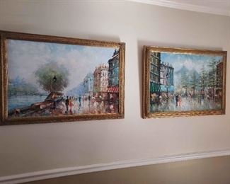 Paintings of Paris