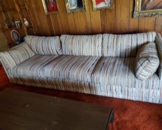 Stripe vintage sofa