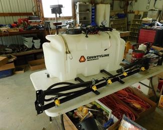 County Line 30gal ATV Sprayer w/boom & hand gun