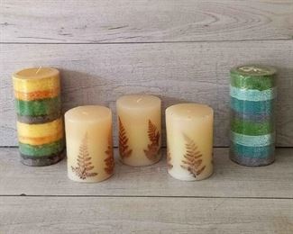 Assorted Pillar Candles