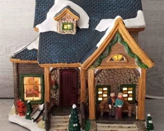 Holiday Time Lighted Christmas Cabin