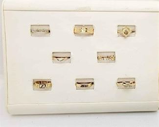 Rings Lot 1 Authenticity Unknown