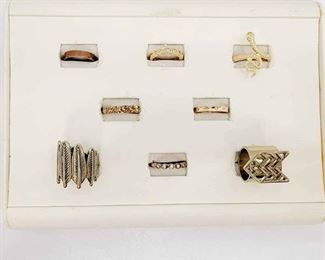 Rings Lot 5 Authenticity Unknown