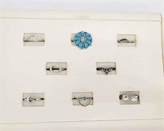 Rings Lot 7 Authenticity Unknown