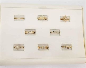 Rings Lot 9 Authenticity Unknown