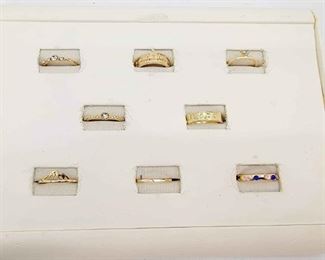 Rings Lot 10 Authenticity Unknown