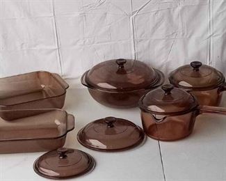 Vintage 9 Piece Pyrex Vision Wear