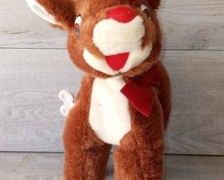 Vintage Animated Musical Rudolph The RedNosed Reindeer