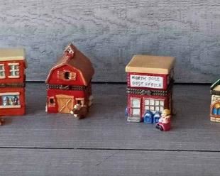 Vintage Hinged Trinket Boxes