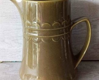 Vintage Homer Laughlin Green Granada 40oz Pitcher