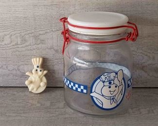 Vintage Pillsbury Doughboy Container