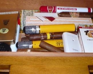 SEVERAL BOXES OF CIGARS